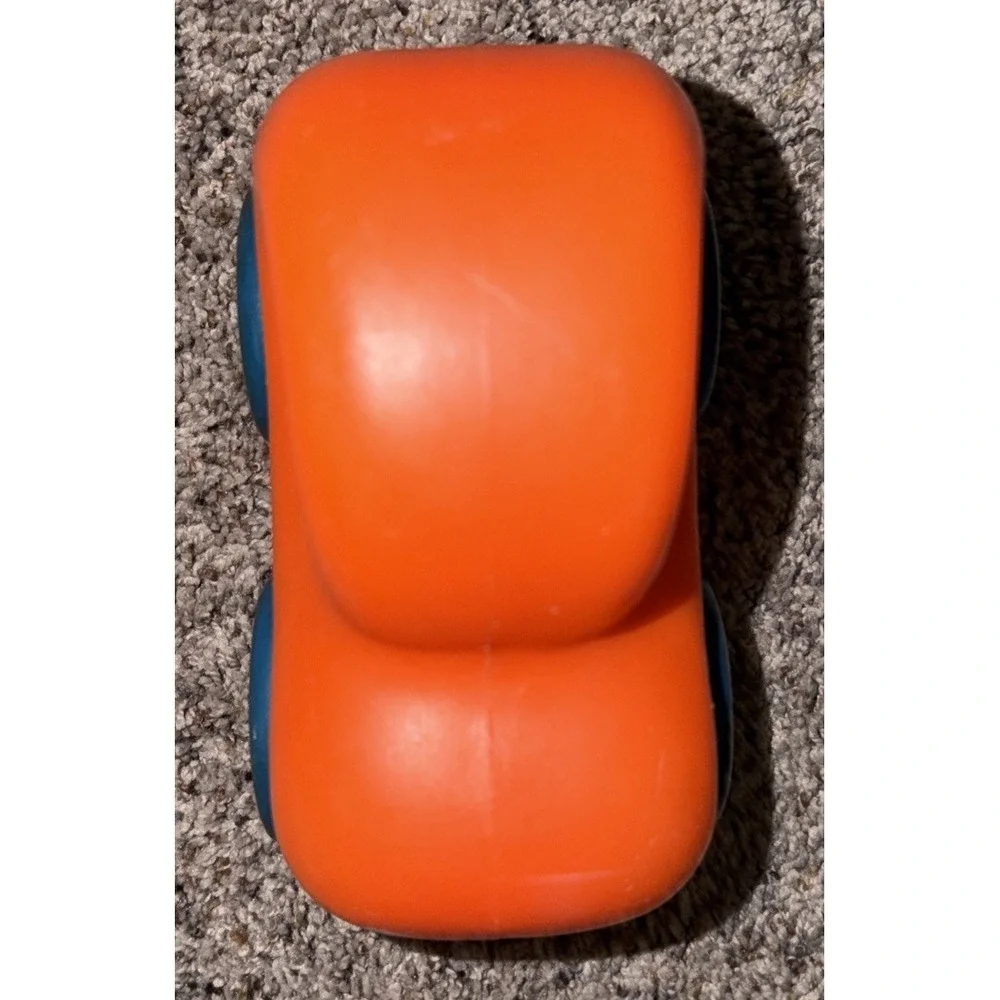 Vintage Orange Little Tikes My First Wheels Chunky Toddler Car